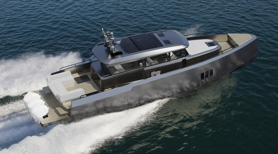 Axopar 45 XC Cross Cabin comparison boat