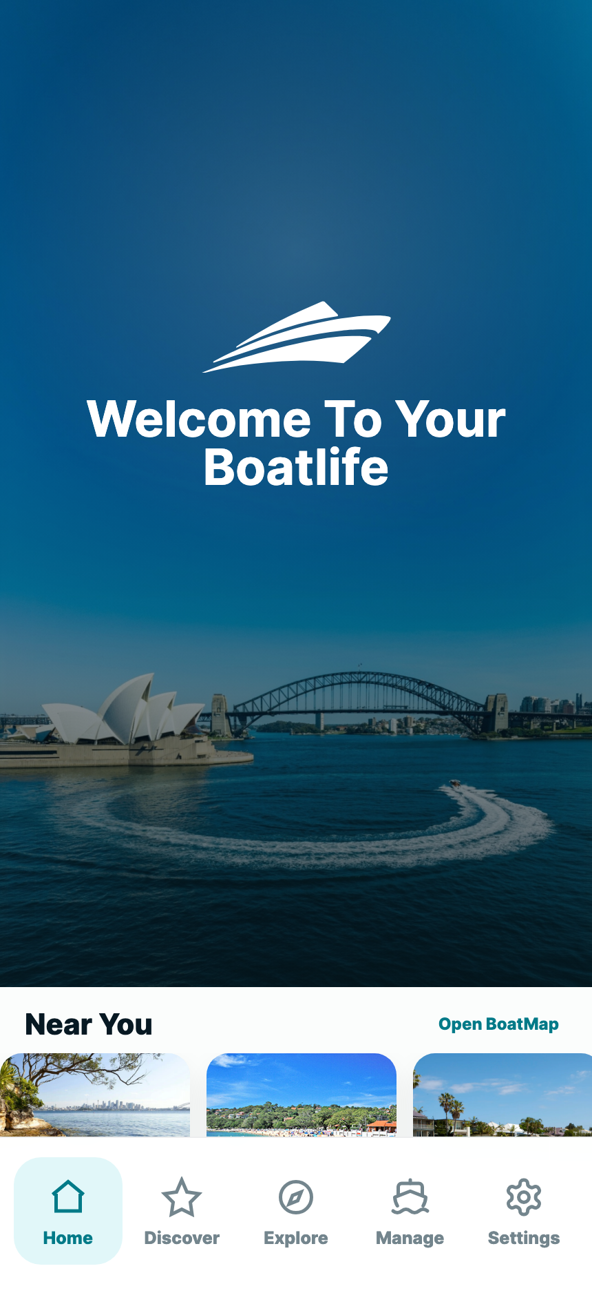 BoatLife mobile dashboard preview